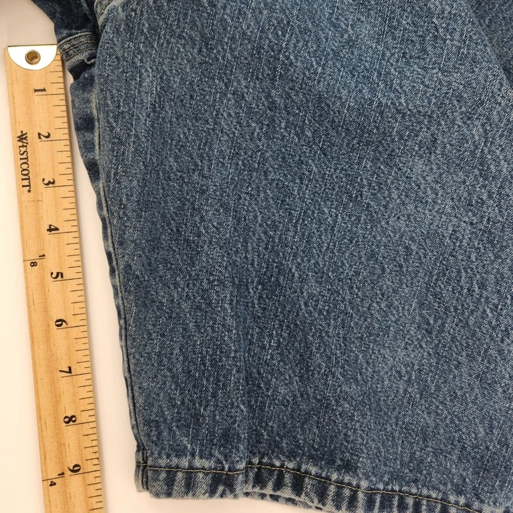 Wrangler Originals Carpenter‎ Jean Shorts Men's Size 42 Blue Denim Workwear USA
